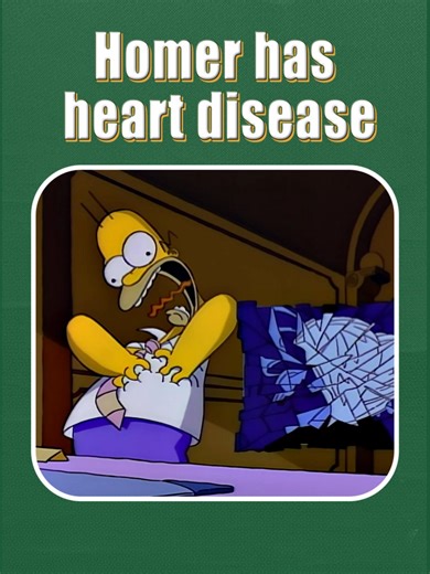 Homer Simpson Falls Asleep While Smoking