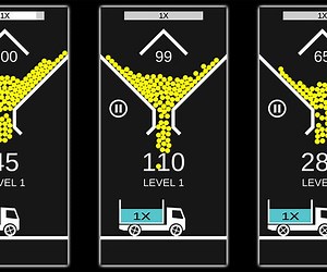 ArtStation - Fill The Trucks - 100 Balls | Game Assets