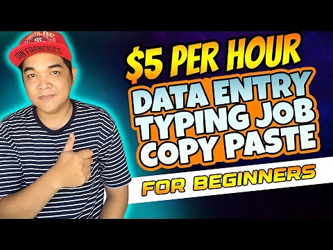ONLINE JOBS | Typing Job | Data Entry | Copy Paste Work From Home How To Find Job For Beginners