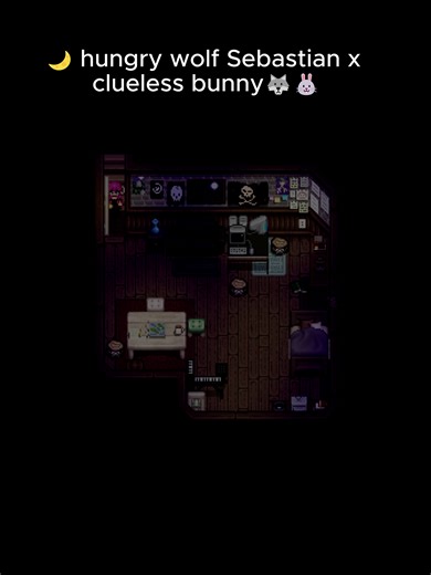 Sebastian as a Wolf and Luna the Bunny - Stardew Shenanigans