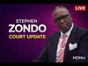 BISHOP ZONDO FACES MULTIPLE CHARGES | LIVE COURT