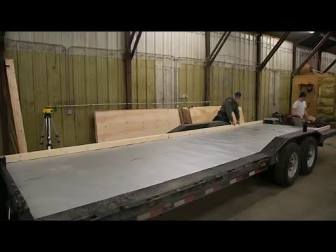 How to Build Floor for Tiny House on Trailer: Ana White Tiny House Build [Episode 2]