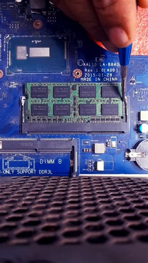 how to remove and install dell RAM #dell
