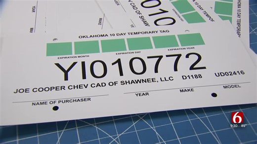 Mason Treat Act To Introduce New Rules For Temporary Vehicle Tags