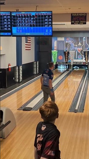 EJ Tackett bowling 2 handed!?!? 2025 PBA Delaware Classic Pro-AM #pba #pbabowling