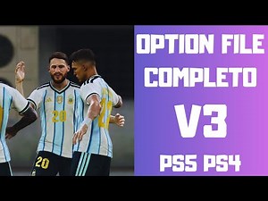 Option File 2026 | V3 | Complete & Updated | PES2021 | PS5 | PS4 | FREE