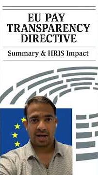 EU Pay Transparency Directive Explained #sapsuccessfactors #EUPayDirective #HRMS #hrtech #europe