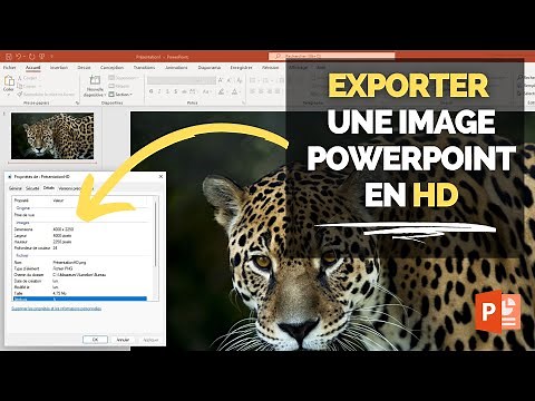 Exporter / Enregistrer les Images PowerPoint Haute Définition✴️ [4000 x 2250 px | 300 DPI / PPP] ✴️