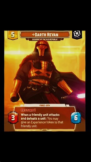 Star Wars Unlimited Darth Revan deck list PQ #starwars #tcg #kotor Vader Nihilus Malak Rule of Two