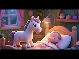 Baby Horse Lullaby | Soothing Nursery Rhymes & Kids Songs