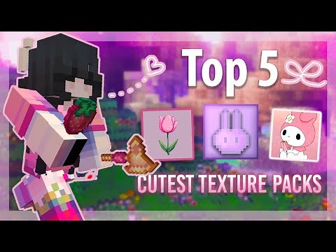 🎀Top 5 CUTEST Texture Packs for PvP (Minecraft 1.8.9)