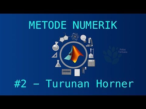 [MATLAB] Metode Numerik #2 - Metode Horner - Turunan