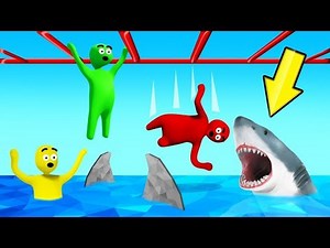 LET GO = Get EATEN By A SHARK! (Human Fall Flat)