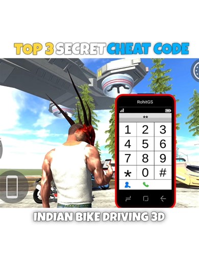 TOP 3 SECRET CHEAT CODE IN INDIAN BIKE DRIVING 3D | Indian Bike Driving 3D New Update Cheat Code