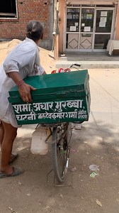 Old Man selling Pickles on Cycle😱 | Food Court