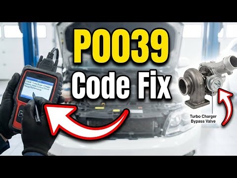 How To Fix P0039 Code - Turbo Charger Bypass Valve Control Circuit Range Performance