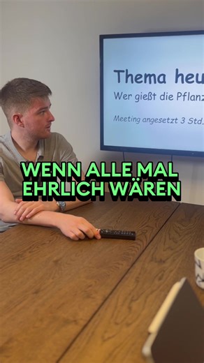 Ehrlichkeitstag im Büro: Wichtige Team-Meetings