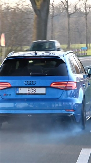Audi RS3 Doing A LOUD Launch Control! 🚀 - #launch #audirs3sportback #youtubeshorts