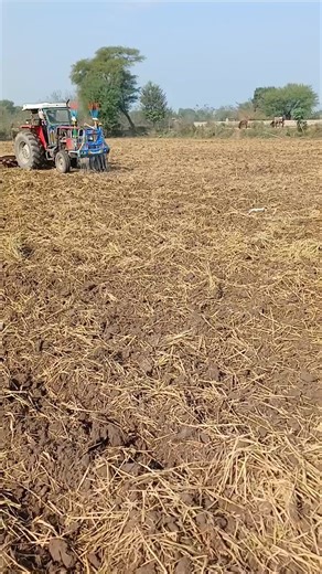 Tractor Plowing Dry Field: Rural Farming Explained