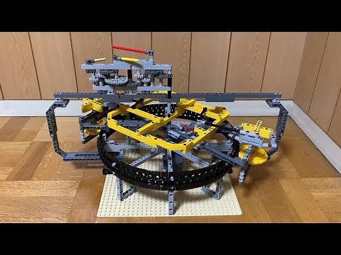 LEGO pendulum clock and tourbillon. Remake version【munimuni】