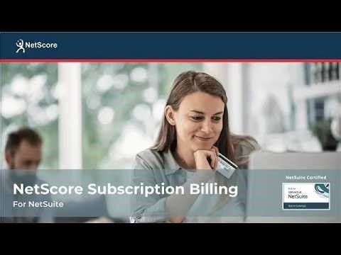 NetScore Subscription Billing for NetSuite
