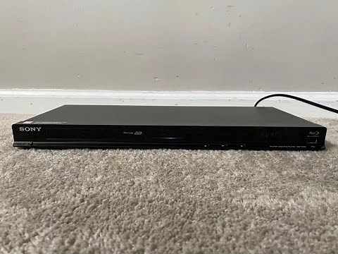 Sony BDP-S580 Single Blu-Ray DVD Compact Disc CD Player
