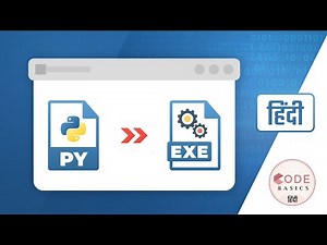 Convert python file to exe in less than 2 minutes (.py to .exe) - Hindi
