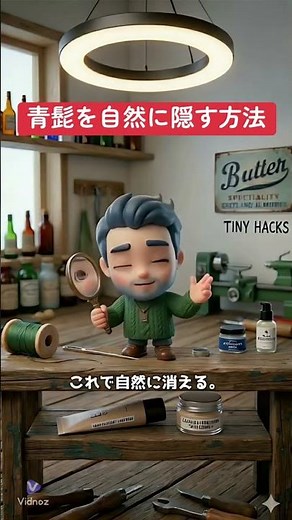 【男の青髭対策】バレずに隠す方法｜オレンジ補正が正解 #青髭 #コンシーラー #bbクリーム