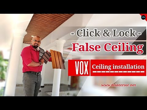 Vox Ceiling installation|Ceiling ideas|False Ceiling design|Water proof false ceiling|Dr. Interior