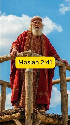 Mosiah 2:41 - Book of Mormon AI Messages