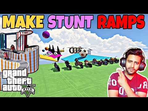 How To Install Stunt Ramps in GTA 5 Story Mode (2024) 💥 Gta 5 Mods Tutorial