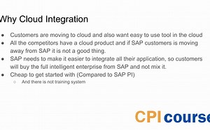 Free SAP CPI Course - Module 1 Introduction
