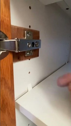 Easily Remove Cabinet Doors! No tools needed !