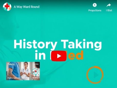 History taking in Internal Medicine