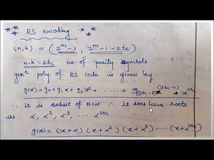 RS Encoding