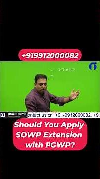 Should you Apply SOWP Extension with PGWP?