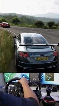 I drive a beautiful Audi TTS Coupé in Forza Horizon 5 | Logitech G923 steering wheel