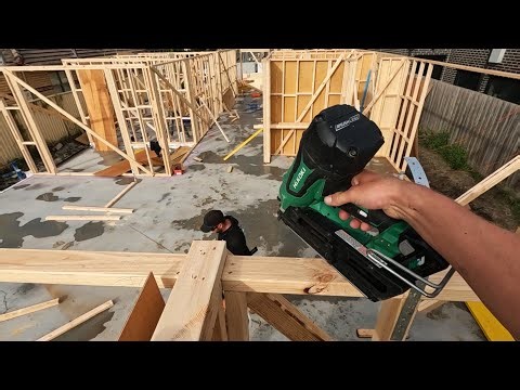 Framing a Double Story House | Start to Finish