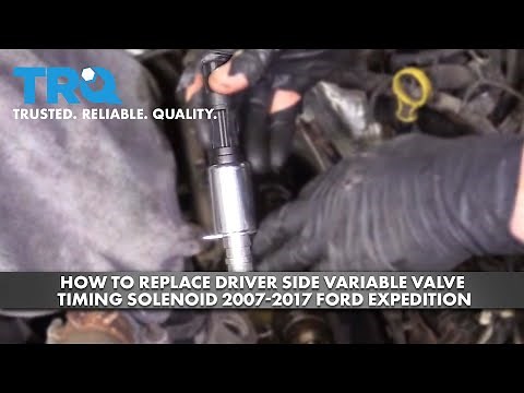 How To Replace Driver Side Variable Valve Timing Solenoid 2007-2017 Ford Expedition