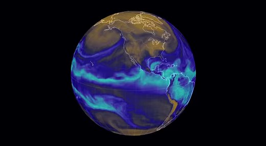 New feature: earth.nullschool.net is now using WebGL to smoothly render globe rotations. This is a fairly tricky technology to use. Only 80% of devices support WebGL, and there are many slight differences in compatibility. So if you see any strange graphical glitches, a bug report sent to this page would be greatly appreciated! (Don't worry: if your device doesn't support it, you'll see the original behavior.) | earth.nullschool.net