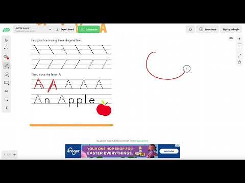 Use Aww App as a Virtual Whiteboard for Live or Recorded Instruction