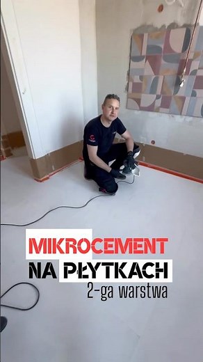 Microcement on old tiles | We sand and apply a second layer of e-concreto HD Microcement