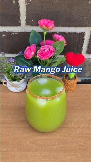 Green Mango Sharbat for Summer Heat | Raw Mango juice | #new #greenmango #recipe #summerdrink