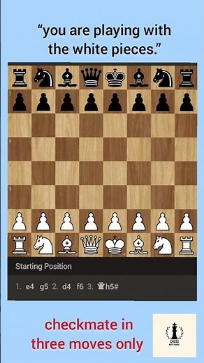 ⚡ “Only 1% of players know this 3-Move Checkmate trick!”