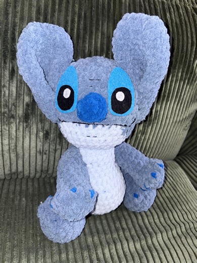 Weighted Blue Alien Plushie| Blue Alien Plushie| Stitch Inspired Plushie - Etsy UK