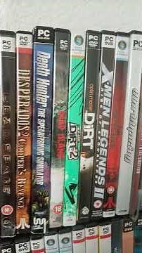 My growing PC game collection #retrogaming #pcgaming #games #collection
