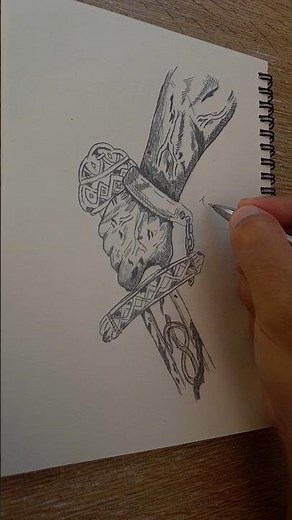 Strong arms | 2 🖤 #art #drawing