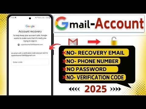 Gmail recovery without verification code | 2 step verification gmail forgot password hindi