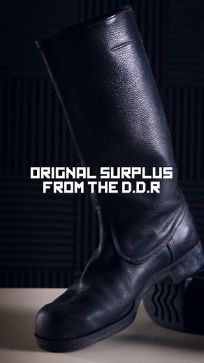 Original East German jackboots are finally here! Leather build with a hard edged aesthetic, they definitly have a strong look - perfect for riding a motorbike with! ;) Unlike the previous iterations, these don't have hobnails but instead rubber outsoles-much better for walking around in. Mid-size range with limited stock, if you fit these sizes make sure to grab them before they disappear into the surplus ether! #military #german #eastgerman #biker #militarysurplus #combloc #ddr #bmp #ak #rpk #a