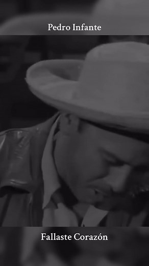 Pedro Infante en Vivo - Fallaste Corazón